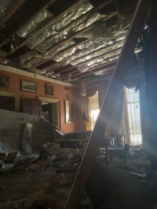Boscobel ceiling