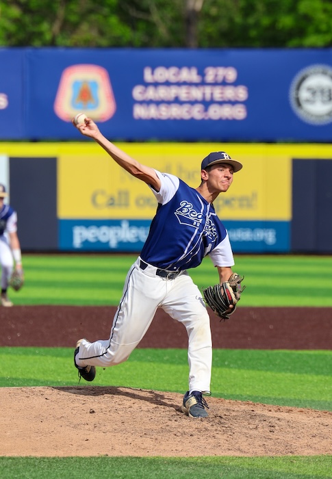 Mikey Fontaine threw five scoreless innings for Beacon in a playoff win over Saugerties.