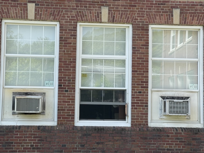 Windows were open on May 21 at Haldane as temperatures hit 88 degrees outside. Photo by J. Asher
