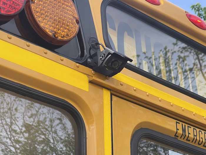 A camera installed on a Wappingers school district bus is used by the same company partnering with Beacon and Haldane.