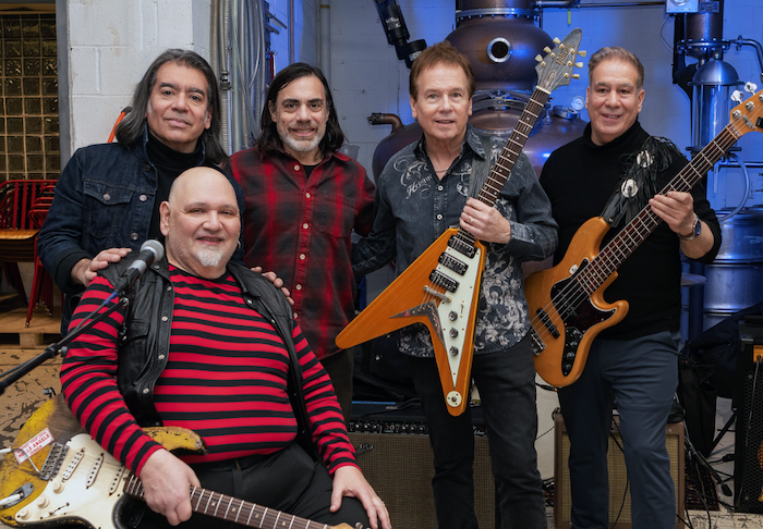From left: Dimitri Archip, Popa Chubby, Tom Papadatos, Arthur Neilson and Edwin Cartagena Photo by Amy Kubik