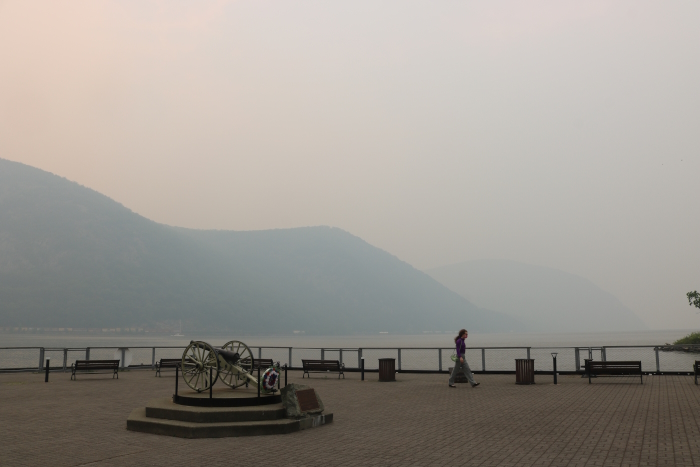 Canadian wildfire smoke