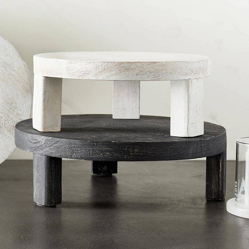 mango wood risers