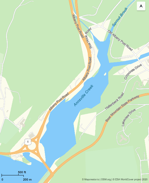 Annsville Circle map