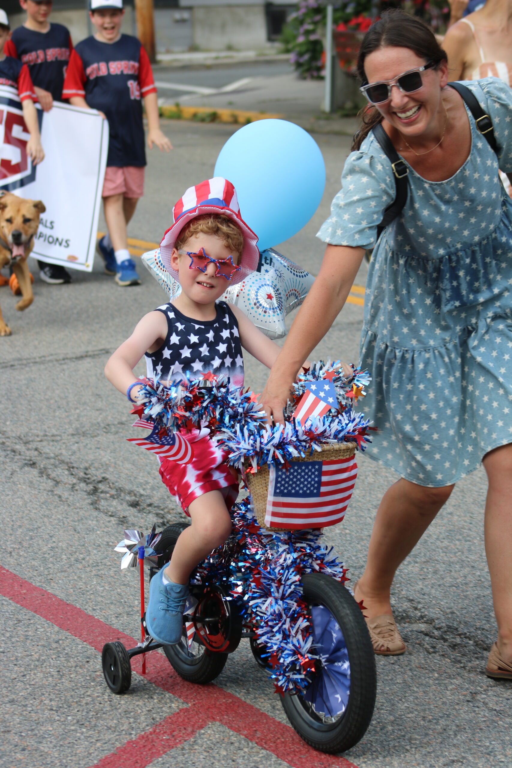 Patriotic Biker