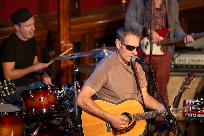 Jay Strauss and his band played songs from his new album at the Howland Cultural Center on Sept. 7. Photo by Jon Slackman