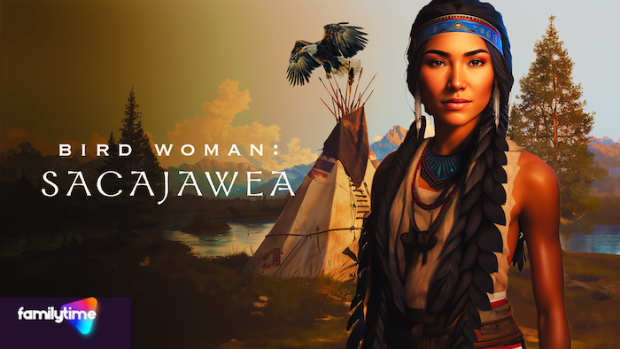 An illustration promoting Bird Woman