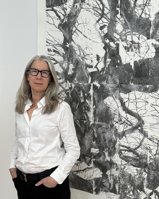 Susan Magnus with "Tree"