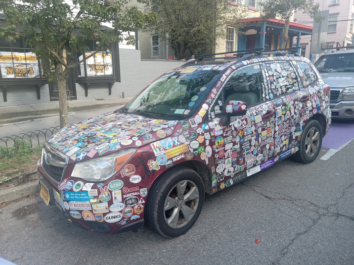 sticker car