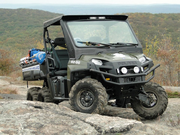volunteer ambulance UTV