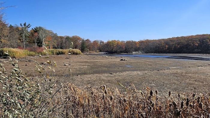 The Beacon reservoir on East Mountain Road North in Philipstown on Nov. 7