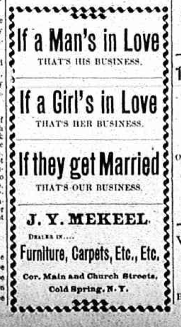 newspaper ad