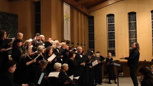 The Taghkanic Chorale will perform on Dec. 7 and 8 at St. Mary's Church. Photo provided