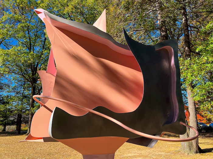 “Dawn,” a sculpture by Arlene Shechet, on display at the Storm King Art Center Photo by B. Cronin