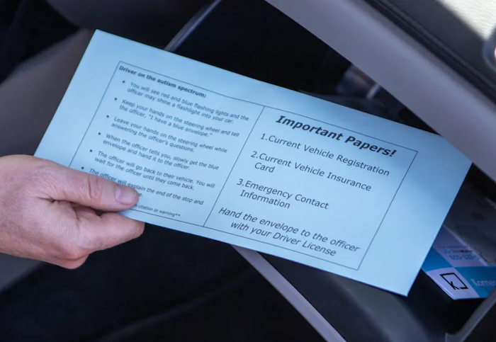 blue envelope