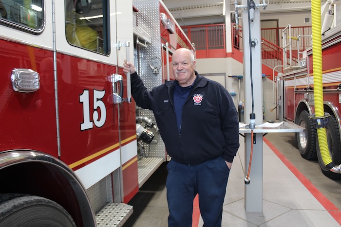 Beacon firefighter David Brewer Photo by L. Sparks