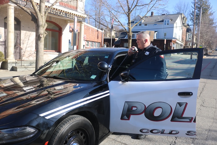 cold spring police radio system (photo by M. Turton)