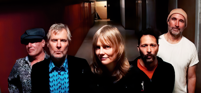 The band: Mark Westin, Ken Fox, Vibeke Saugestad, Josh Stark and Adam Napell Photo by Mark Westin