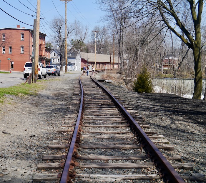 The proposed rail trail would follow the tracks through Beacon (File photo)