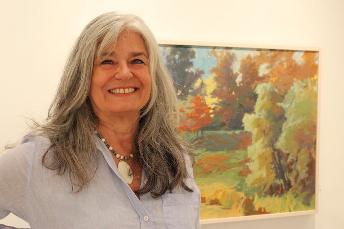 Lisa Diebboll at the Buster Levi Gallery Photo by S. Rubinstein