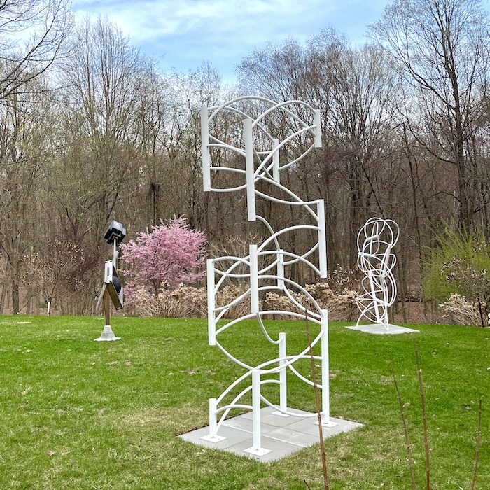 Kurt Steger and David Provan sculptures