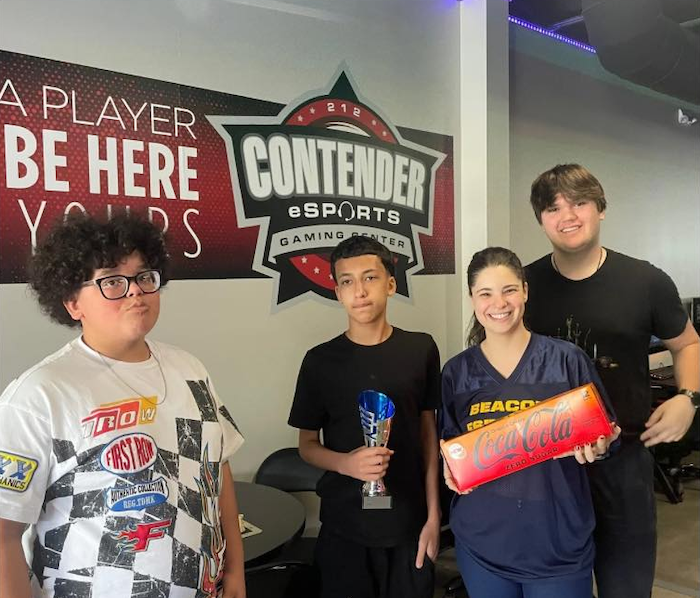 The Bulldogs were runners-up in the Rocket League tournament.