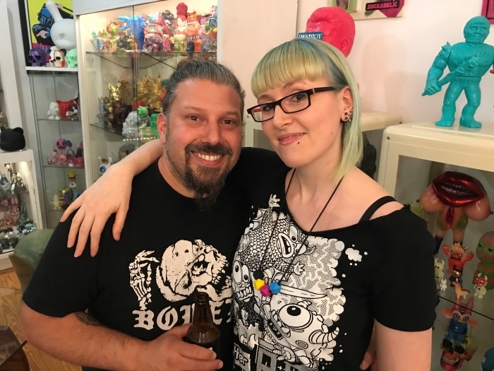 Josh Kimberg and Miranda O’Brien at Clutter