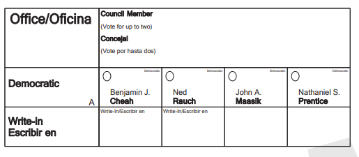 The primary ballot