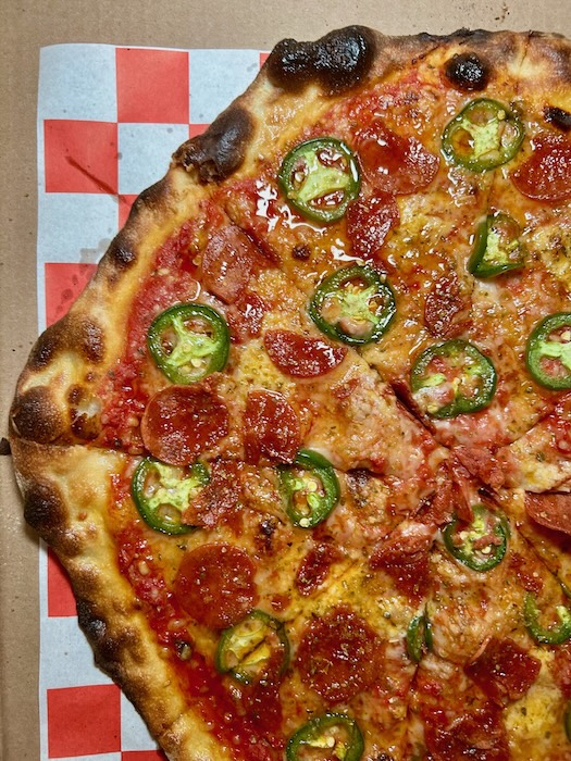The Hot Girl pizza