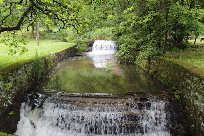 brook dam