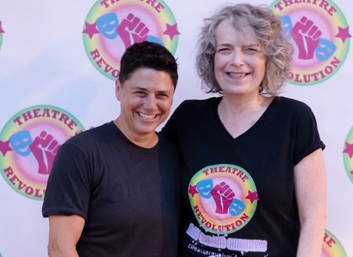 Nora Matz and Gabrielle Fox of Theatre Revolution Photo provided