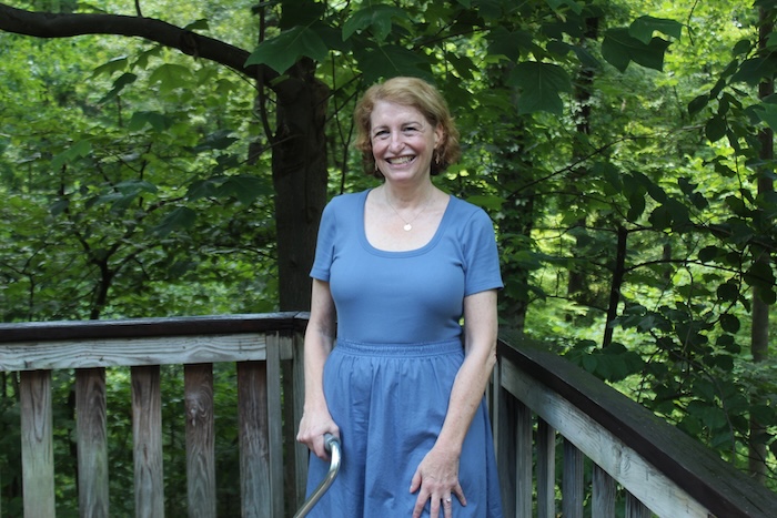 Catherine Lisotta of Garrison is insured through the state's health marketplace. Photo by L. Sparks