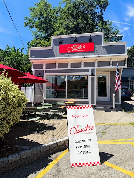 Claude's has opened at 1 Depot Square in Cold Spring. Photo by M. Turton