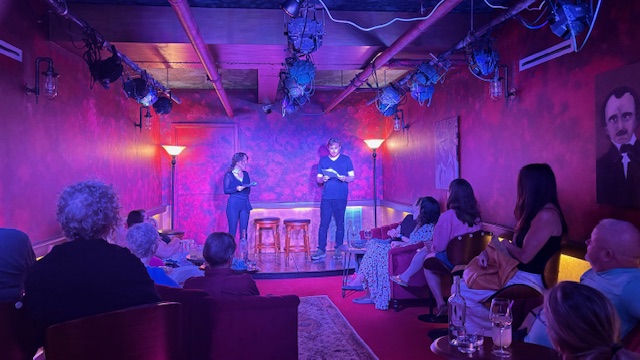 The staged readings are performed on Saturday night in an intimate space at Savage Wonder.