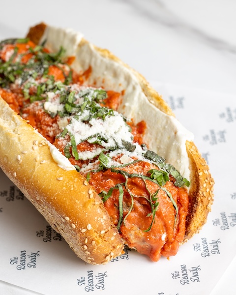 Nonna's Meatball Sandwich
