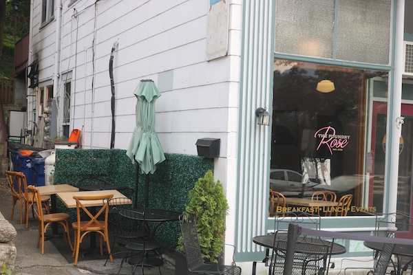 The Foundry Rose was cited for installing faux foliage outside the cafe.