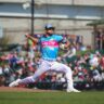 Lenny Torres Jr. has pitched 38 innings for the Louisville Bats.